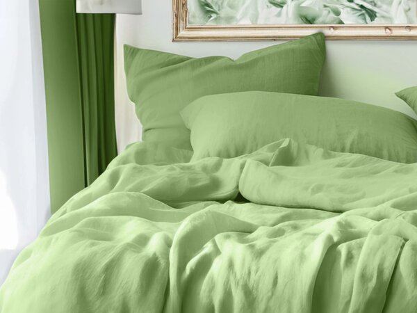 Lenjerie de pat din muselin MUSSARI verde deschis Dimensiunile lenjeriei: 70 x 90 cm | 140 x 200 cm