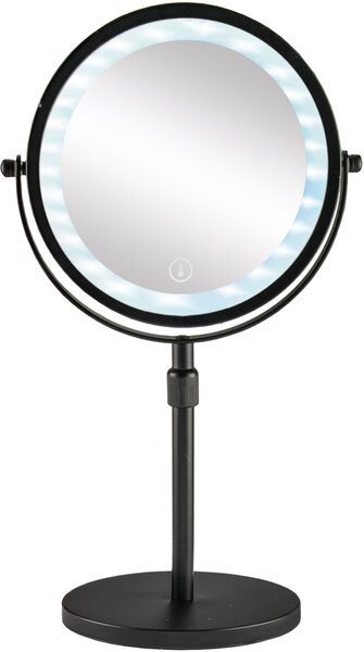 Kleine Wolke LED Mirror oglindă cosmetică 20.5x37 cm rotund cu iluminare argint 8507926886