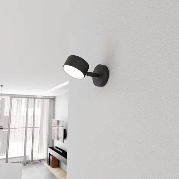 Emibig Sora lampă de perete 1x12 W negru 1440/K1