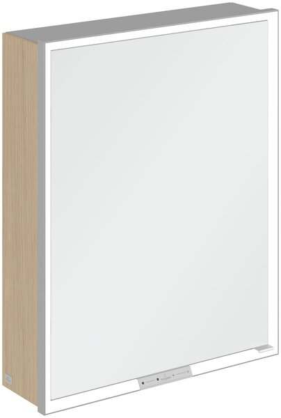 Villeroy & Boch My View+ dulap 60x16.8x75 cm cu oglinda stejar A4816LVJ
