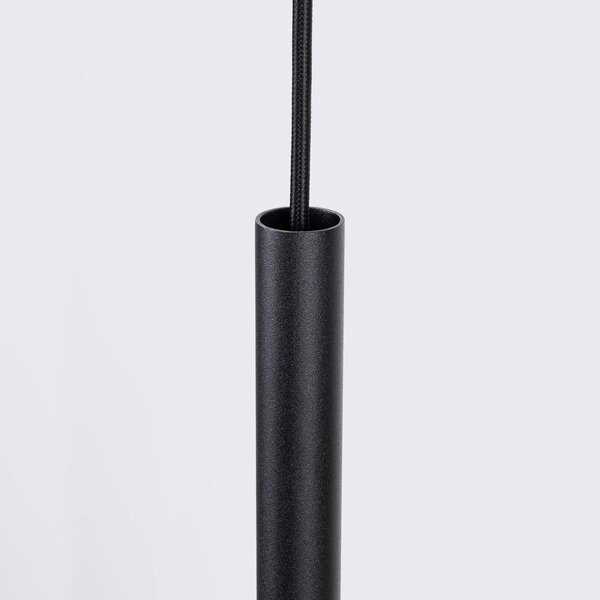 Sollux Lighting Feltro lampă suspendată 1x8 W negru-albastru SL.1881
