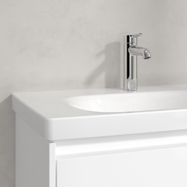 Villeroy & Boch Skyla lavoar 80x46 cm dreptunghiular mobilier alb luciu 5A518101