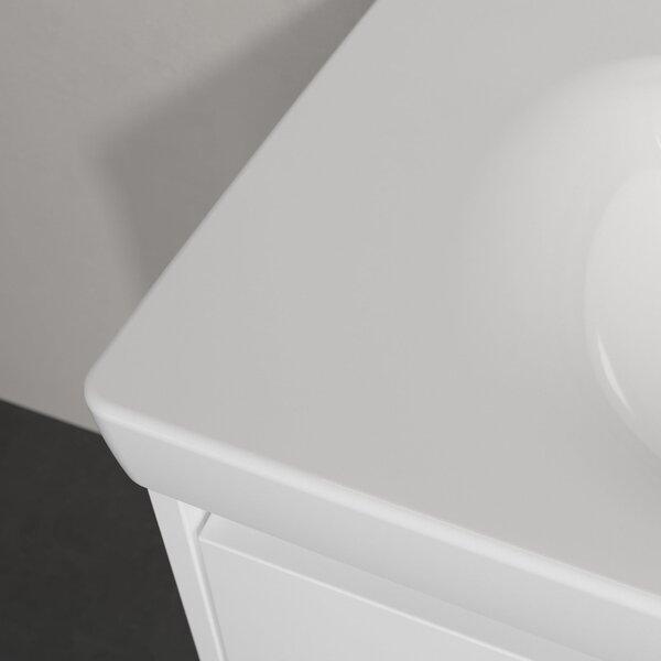 Villeroy & Boch Skyla lavoar 80x46 cm dreptunghiular mobilier alb luciu 5A518101