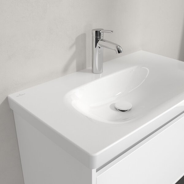 Villeroy & Boch Skyla lavoar 80x46 cm dreptunghiular mobilier alb luciu 5A518101