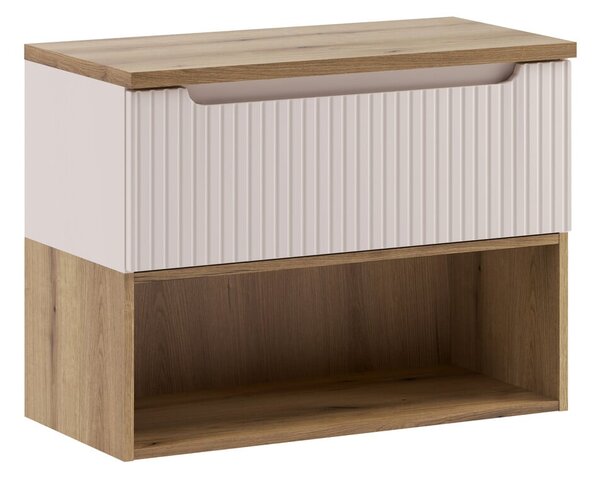 Set dulap Comad Nova Cashmere NOVA CASHMERE 82-80-40-1S, regal Comad Nova Coast Evoke COAST EVOKE UN 81-80-29, NOVA OAK A 89-80