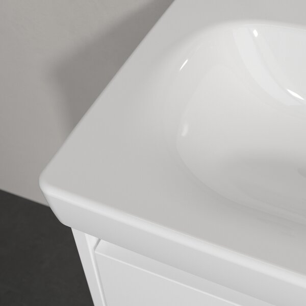 Villeroy & Boch Skyla lavoar 55x44.5 cm dreptunghiular mobilier alb luciu 5A5157R1