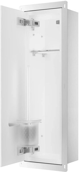 Balneo Wall-Box Brush compartiment perie wc alb B0401070505-02
