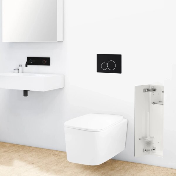 Balneo Wall-Box Brush compartiment perie wc alb B0401070505-02