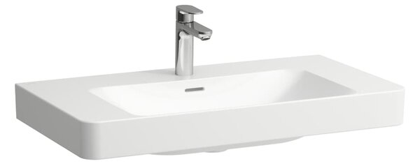 Laufen Pro X lavoar 85x46.5 cm dreptunghiular clasică-mobilier alb luciu H8108670001041
