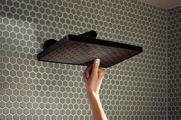 Hansgrohe Activera Q cap de duș 29x18 cm dreptunghiular negru 28739670