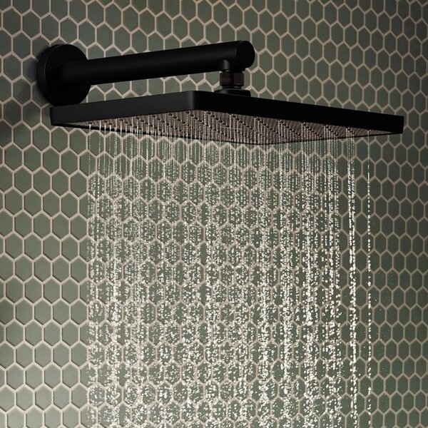 Hansgrohe Activera Q cap de duș 29x18 cm dreptunghiular negru 28739670