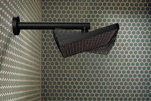 Hansgrohe Activera Q cap de duș 29x18 cm dreptunghiular negru 28739670