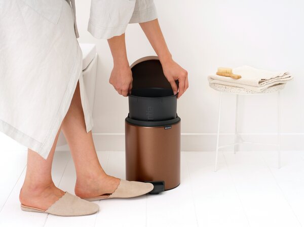 Brabantia NewIcon cos de gunoi 5 l maro 255229