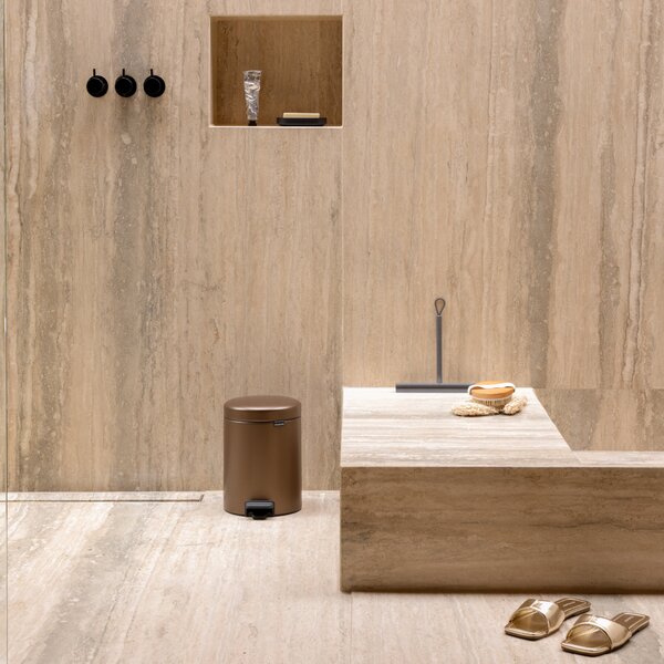 Brabantia NewIcon cos de gunoi 5 l maro 255229