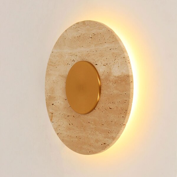 MaxLight Sun lampă de perete 1x14 W auriu W0417