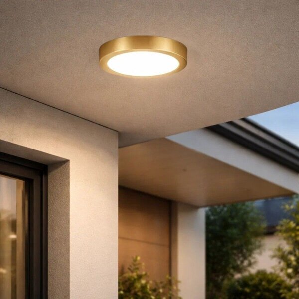 Rabalux Shaun Plus plafoniera de exterior 1x30 W auriu 75079