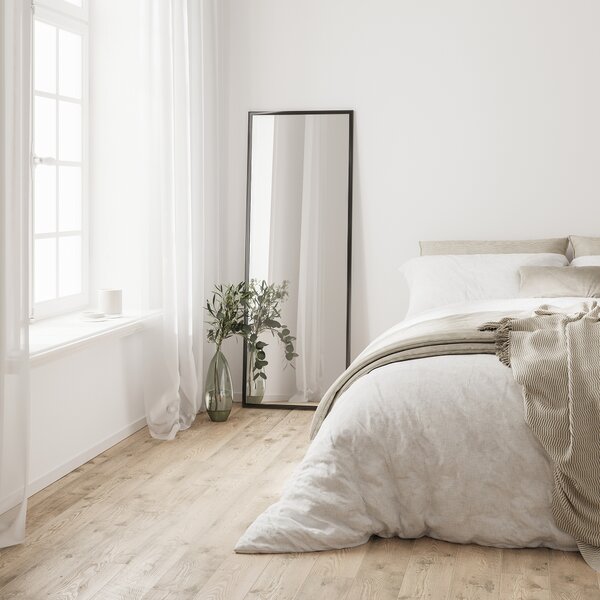 Ars Longa Linea oglindă 103x53 cm dreptunghiular negru LINEA50100-C