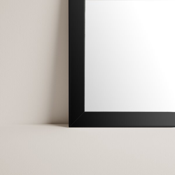 Ars Longa Linea oglindă 103x53 cm dreptunghiular negru LINEA50100-C