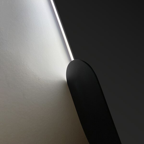 Ars Longa Luce oglindă 45x105 cm oval cu iluminare LED-LUCE45105-C