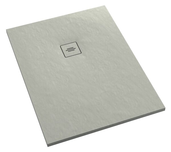 Schedline Protos Cement Stone cădiță de duș dreptunghiulară 90x70 cm ciment 3SP.P1P-7090/CT/ST-M1/CT/ST