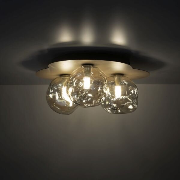 TK Lighting Lava New lampă de tavan 3x8 W nisip 11454