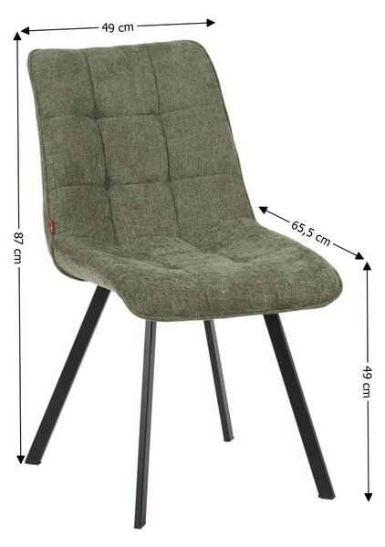 Scaun Living DCM1801CF Verde