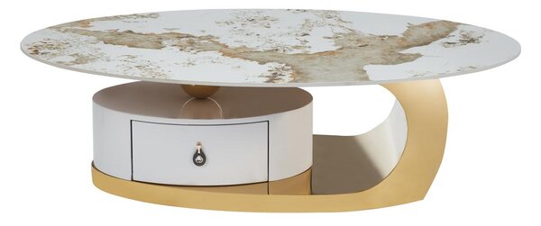 Masă de Cafea KJCT5334 Pandora/Gold