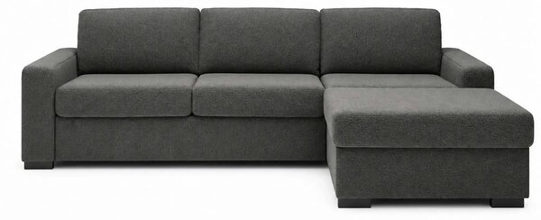 Coltar extensibil VANILLA CORNER 140, sezlong dreapta, stofa catifelat