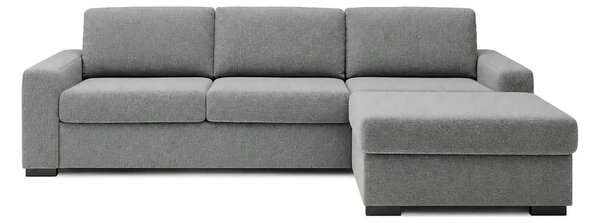 Coltar extensibil 160x200 VANILLA CORNER, sezlong dreapta, stofa catif