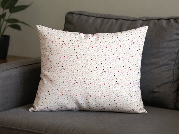 Fata de perna din bumbac LOVITA 40x60 cm, roz