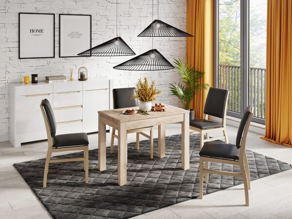 Masă sufragerie Oltun 2 (stejar sonoma) (pentru 4 până la 6 persoane). Promo -15%. 1068261