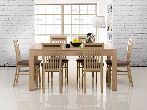 Masă sufragerie Wariba (stejar sonoma) (pentru 6 până la 8 persoane). Promo -13%. 1068272