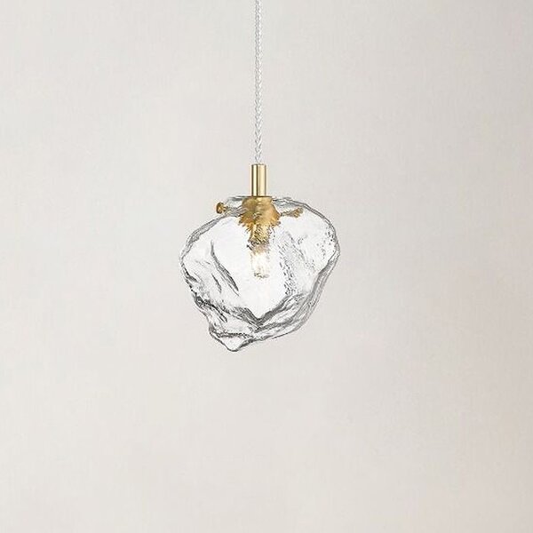 Zuma Line Rock lampă suspendată 1x28 W transparent-auriu P0488-01F-U8AC
