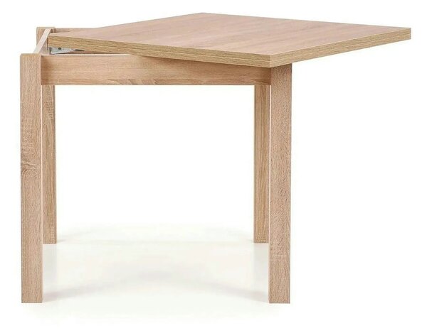 Masa extensibila GRACJAN, stejar sonoma, PAL laminat, 80/160x80x76 cm