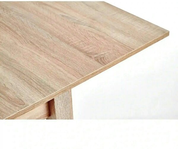 Masa extensibila GRACJAN, stejar sonoma, PAL laminat, 80/160x80x76 cm