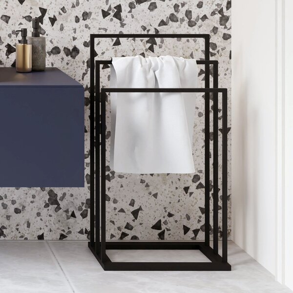 Baltica Design Claes suport prosop negru 5904107905006