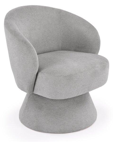 Fotoliu Houston 2102Gri deschis, 8x7x7cm, Tapiterie