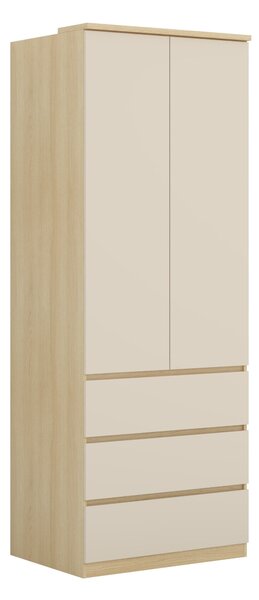 Dulap Nolcala 110Bej, Stejar, 21x8x6cm, Uși dulapUși dulap: Cu balamale