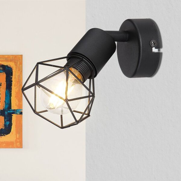 Globo Lighting Xara I lampă de perete 1x40 W negru 54802S-1