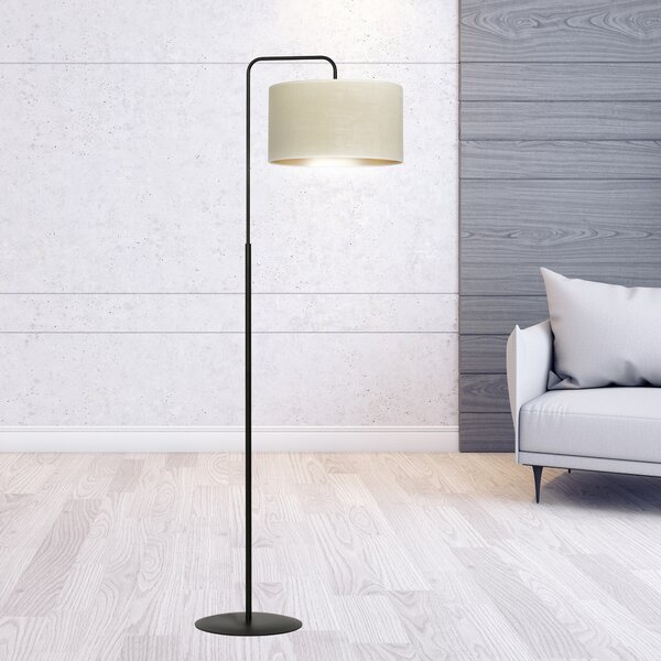 Emibig Hilde lampă de podea 1x15 W alb-negru-auriu 1052/LP1