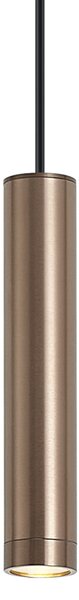 Lampă suspendată de design bronz închis GU10 50mm IP44 - Tuba