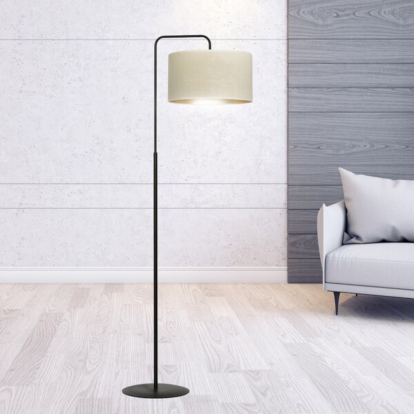 Emibig Hilde lampă de podea 1x15 W alb-negru-auriu 1052/LP1