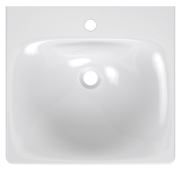 Ravak Balance lavoar 50x46.5 cm dreptunghiular mobilier alb luciu XJX01250000