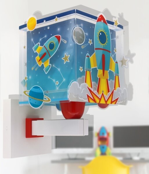 Aplică pentru copii ROCKET 1xE27/15W/230V Dalber 63359