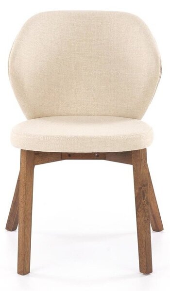 Scaun Houston 1983, Nuc, Bej, 81x57x63cm, 8 kg, Lemn: Cauciuc