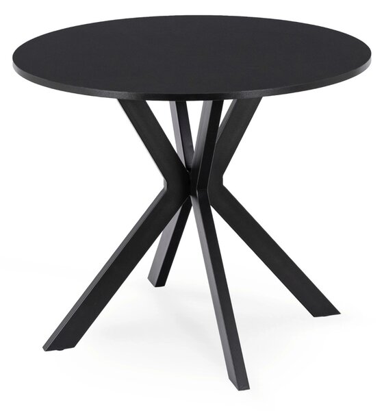 Stół LAUREN 80 cm Czarny