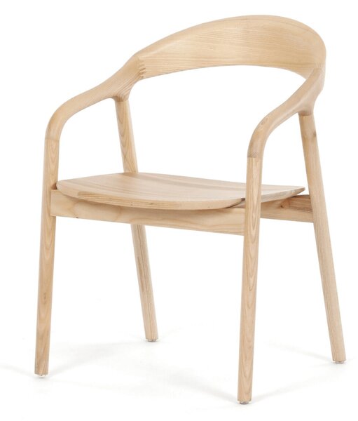 Jídelní židle, přírodní, dřevo, DCH-V3202 NAT