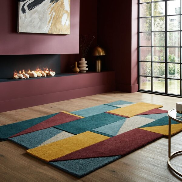Covor țesut manual din lână 120x180 cm Shuffle Shaped – Flair Rugs