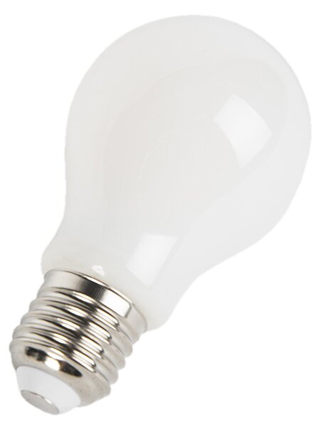 Set de 3 becuri cu filament LED E27 reglabile cu intensitatea luminii, mat, 5W, 380lm, 2350K