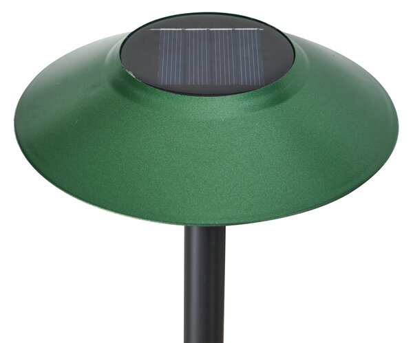 Set de 4 spoturi cu țepușă verzi, cu LED IP44 solar - Mushroom